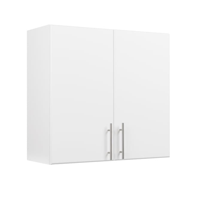 Prepac Elite 32-in W x 30-in H Wood Composite White Wall-mount Utility Storage Cabinet