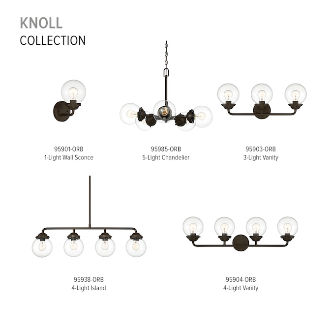 Designers Fountain Knoll 33-in 4-Light Gloss Chrome Modern/Contemporary Vanity Light Bar - Image 8