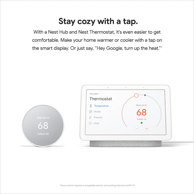 Google NEST SMART THERMOSTAT 2-Pack (SNOW) - Image 9