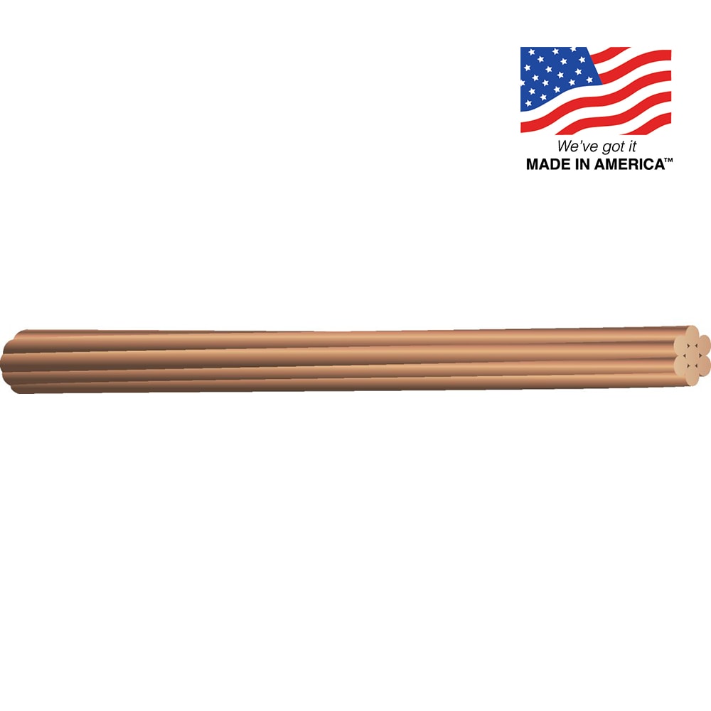 50-Feet 4 -Gauge Stranded Soft drawn Copper Bare Wire ( By-the-roll ) - Image 2