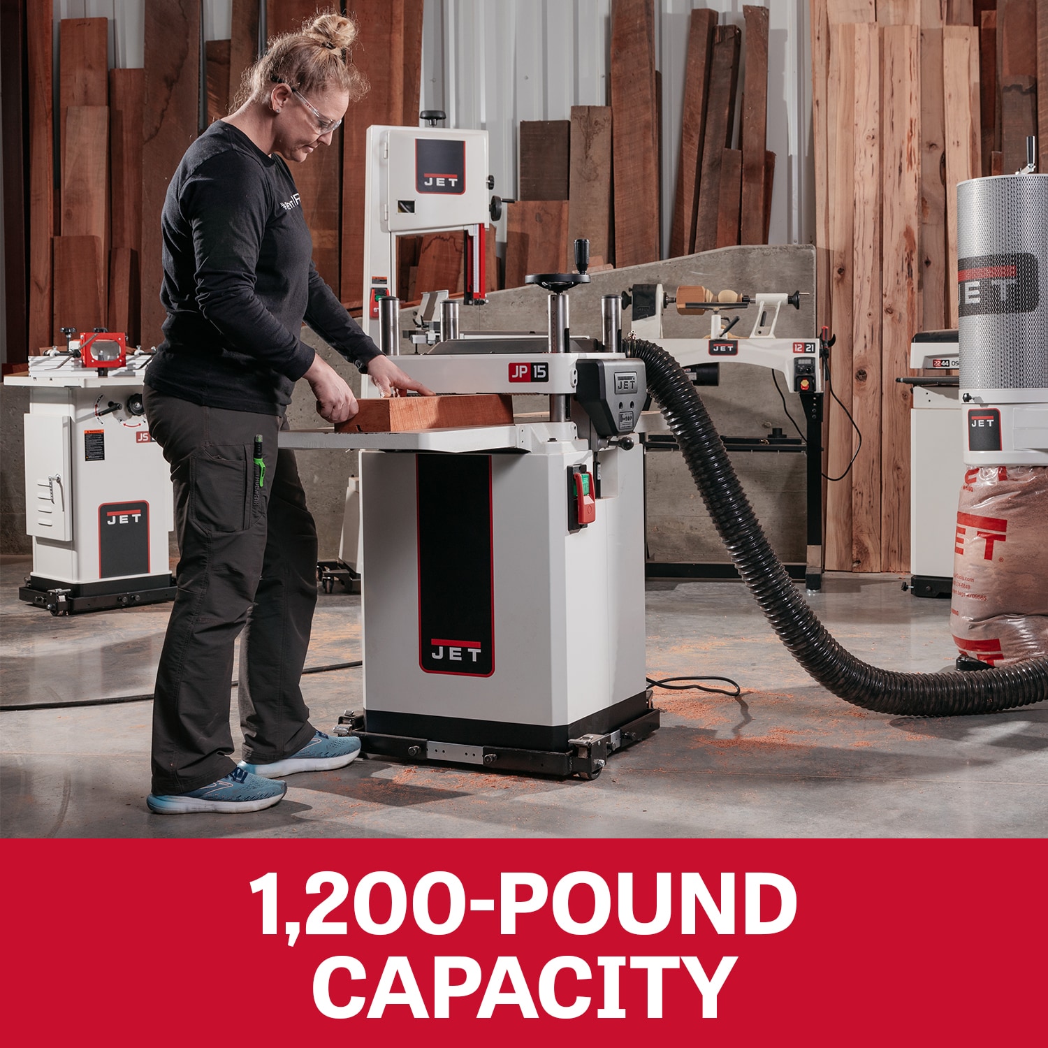 JMB-UMB-HD Heavy-Duty Universal Adjustable Mobile Base - Image 2