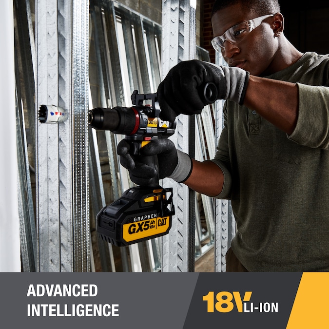 Cat 1/2-in 18-volt Variable Brushless Cordless Hammer Drill (1-Battery Included) - Image 3