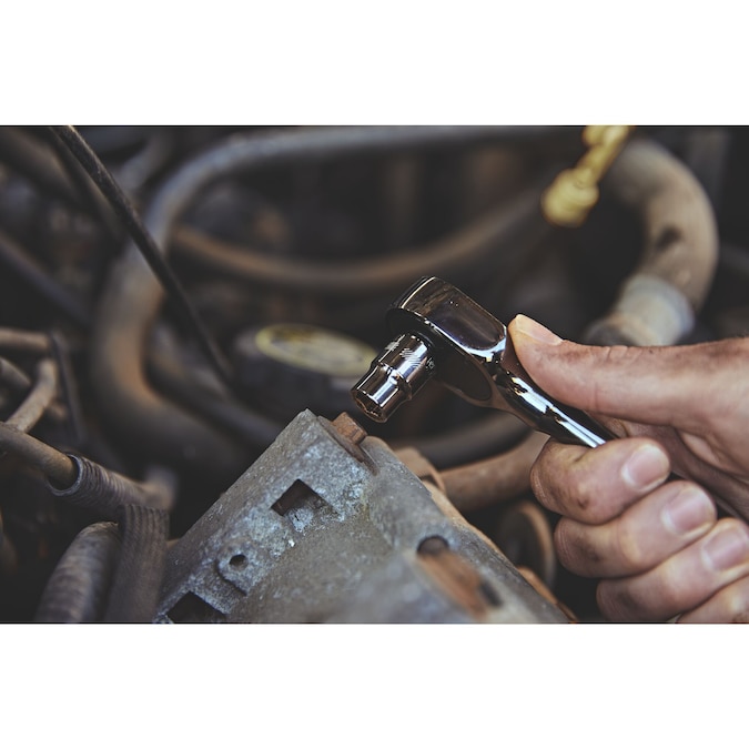 CRAFTSMAN OVERDRIVE 121-Piece Standard (SAE) and Metric Gunmetal Chrome Mechanics Tool Set with Hard Case - Image 16