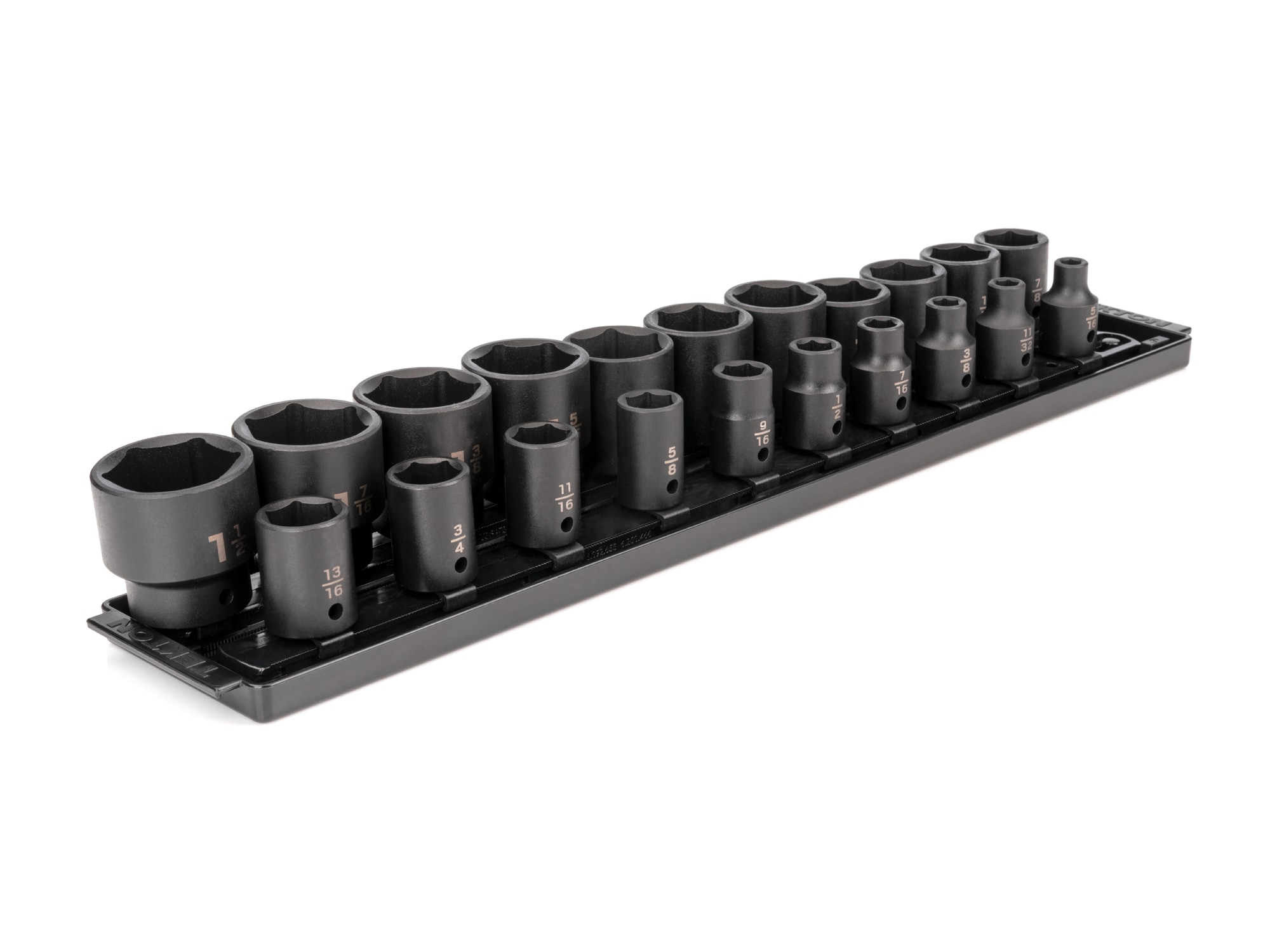 21 -Piece Standard (SAE) 1/2-in Drive Set 6-point Impact Socket Set