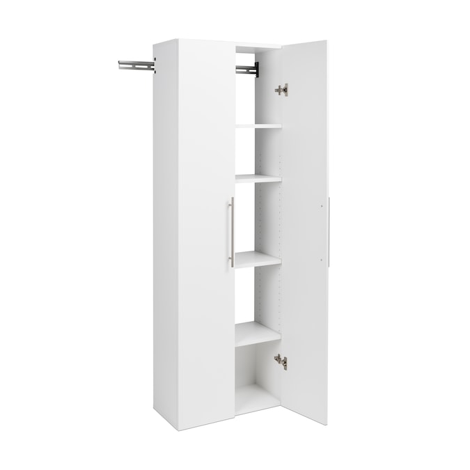Prepac HangUps 24-in W x 72-in H Wood Composite White Wall-mount Utility Storage Cabinet - Image 6