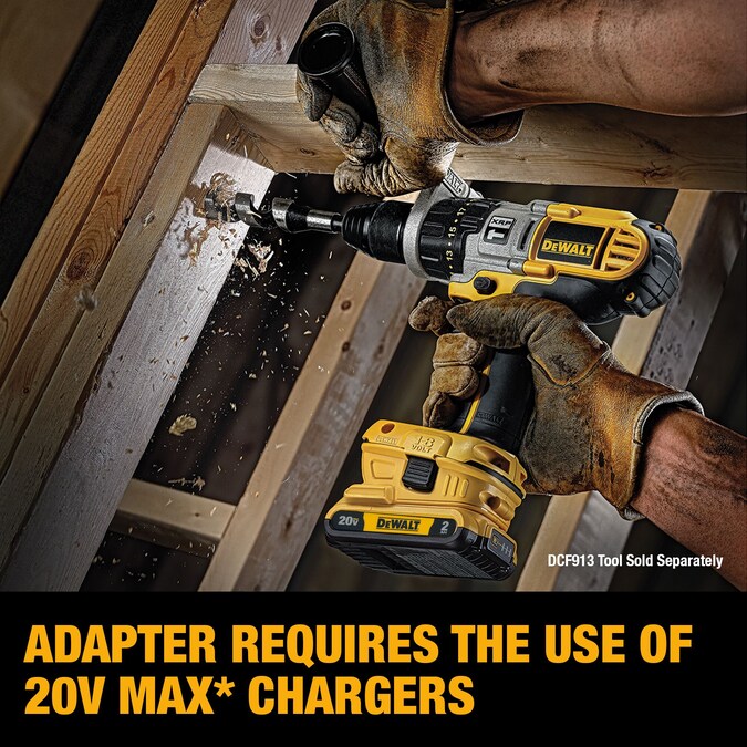 DEWALT 20-V 2-Pack Lithium Battery Adapter Kit (2 Ah) - Image 6