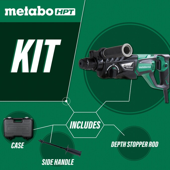 Metabo HPT Sds-plus Variable Corded Rotary Hammer Drill - Image 2
