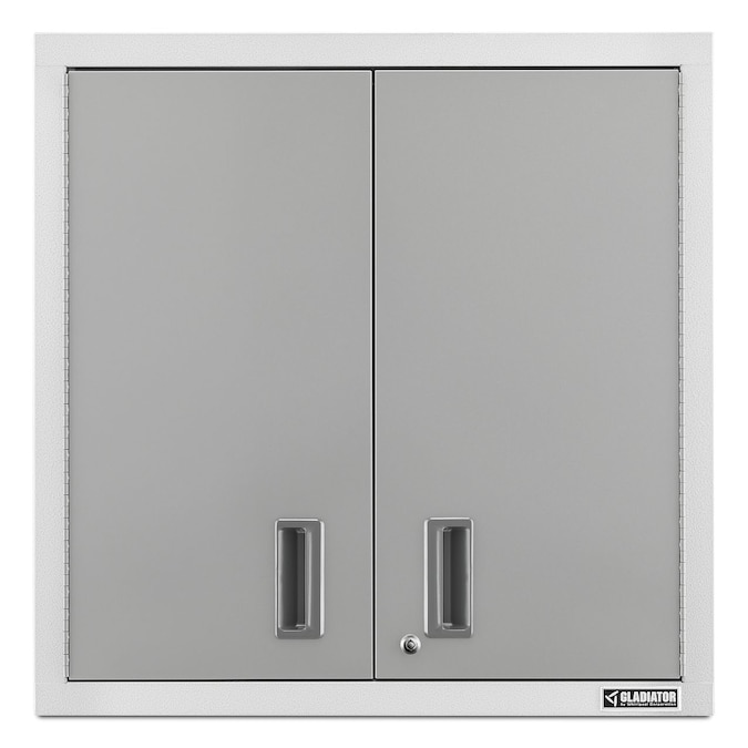 Gladiator Premier Wall GearBox 30-in W x 30-in H x 12-in D Wall-mounted Steel Garage Cabinet in White
