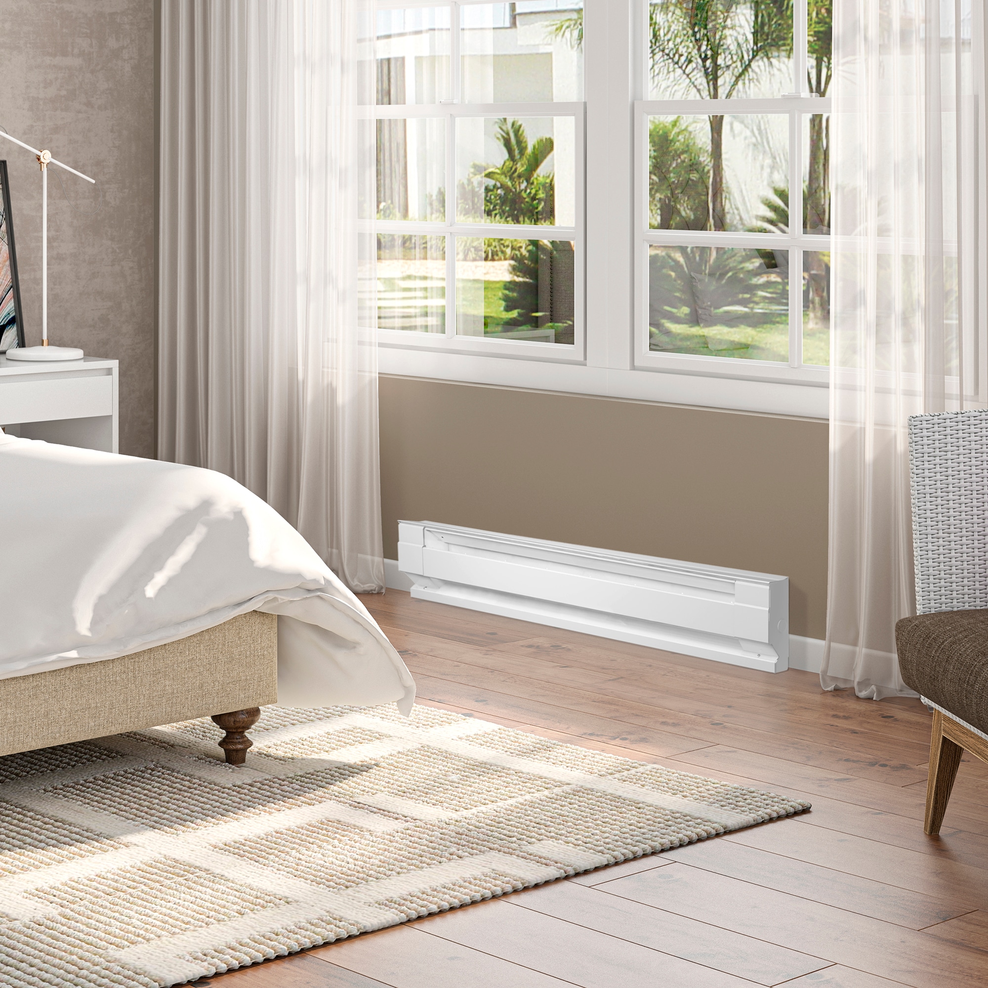 48-in 240-Volt 1000 -Watt Standard Electric Baseboard Heater - Image 5