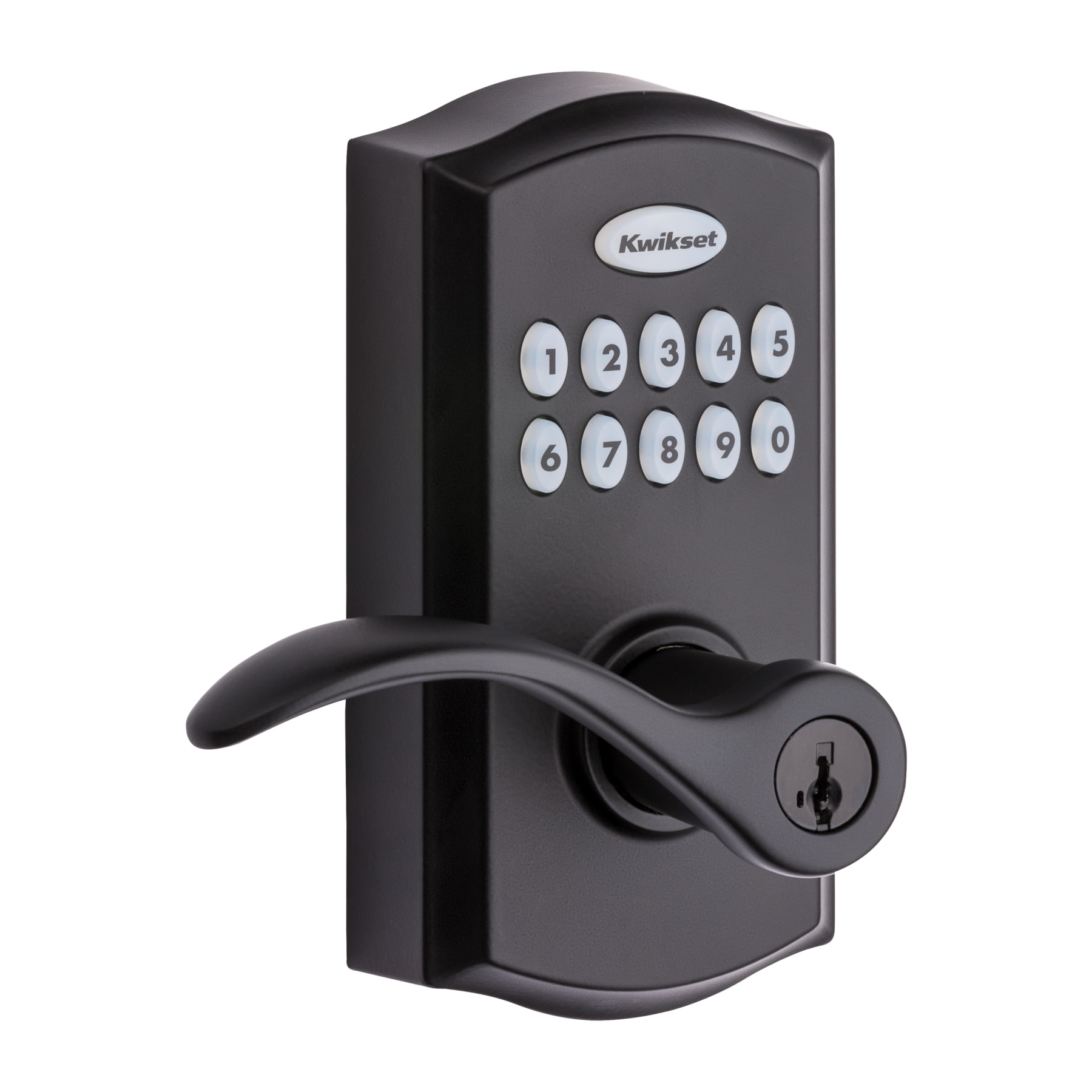 SmartCode 955 Matte Black Electronic Handle SmartKey Keypad - Image 3