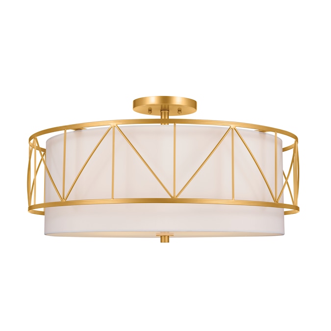 Kichler Birkleigh 4-Light Gold Semi mount light