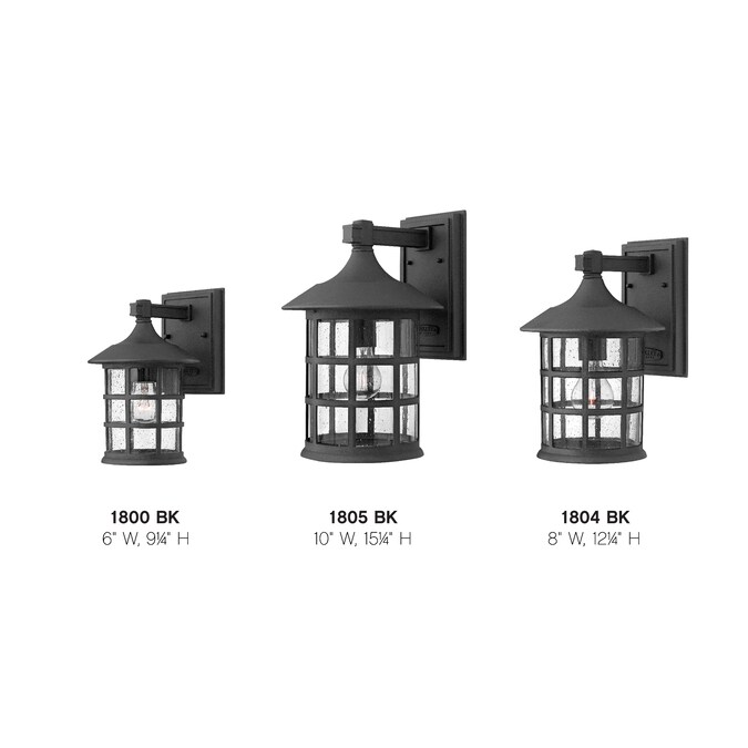 Hinkley Freeport 1-Light 15.25-in H Black LED Outdoor Wall Light - Image 4