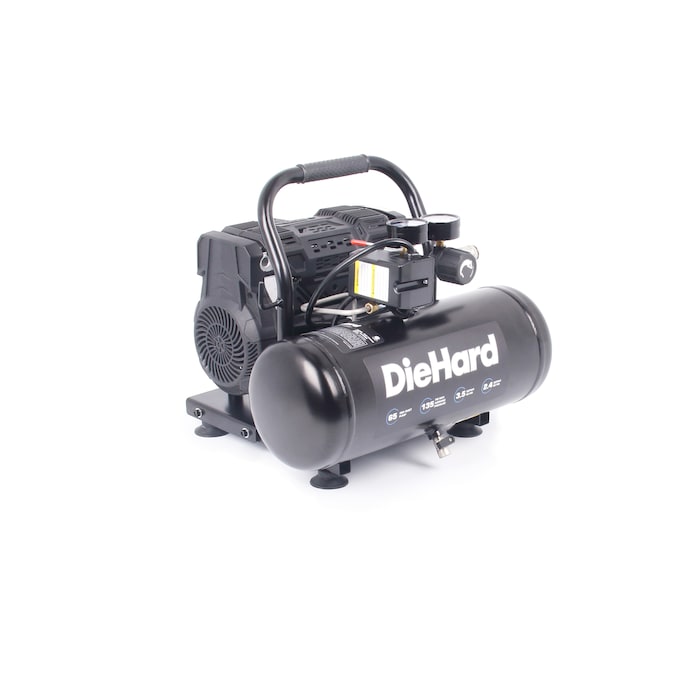 DieHard 2-Gallon Portable Electric 135 PSI Hot Dog Air Compressor