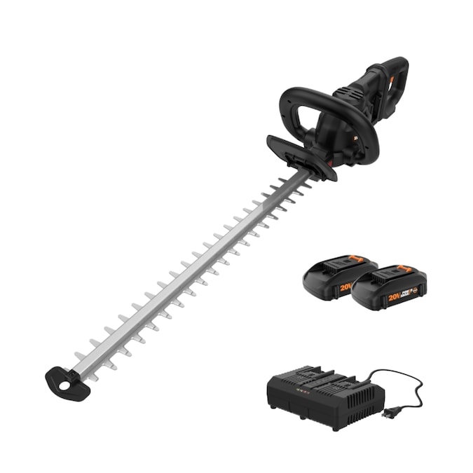 WORX Nitro Power Share 40-volt 25-in Battery Hedge Trimmer 2 Ah (Battery and Charger Included)