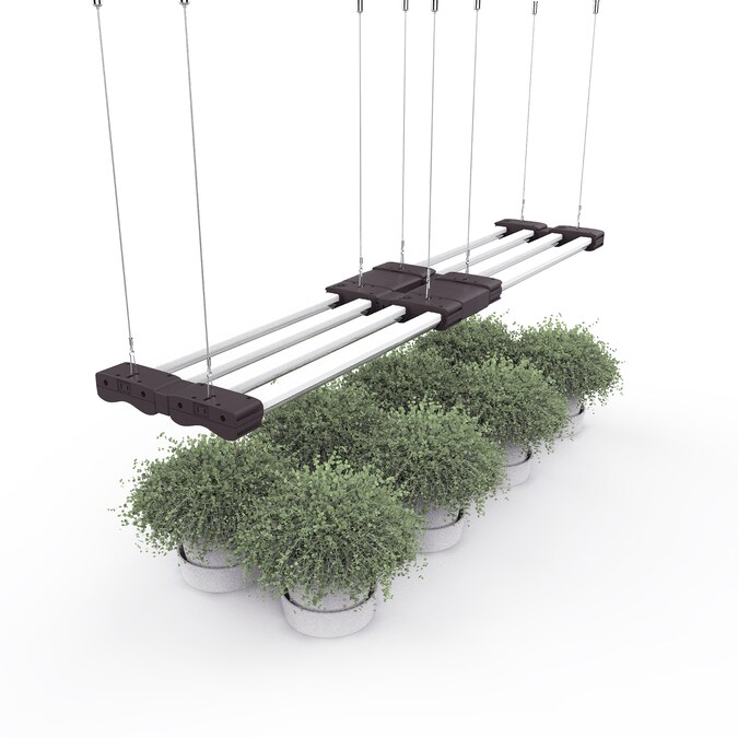 DYMOND 23.62-in 1-Light Gray 80-Watt Full Spectrum LED Strip Grow Light - Image 12