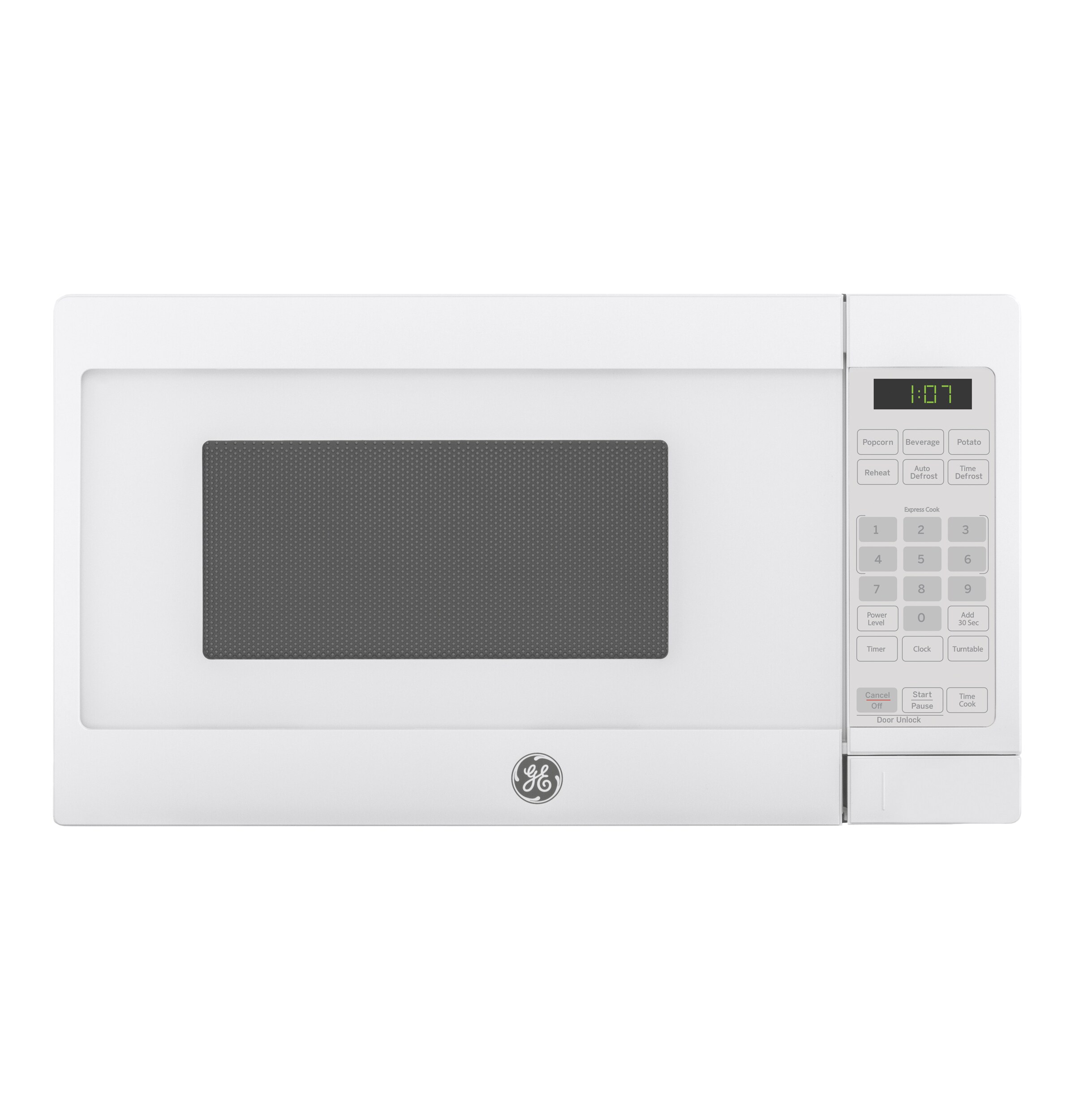 0.7-cu ft Small (Less than 1.5-cu ft) 700 -Watt Countertop Microwave ( White )