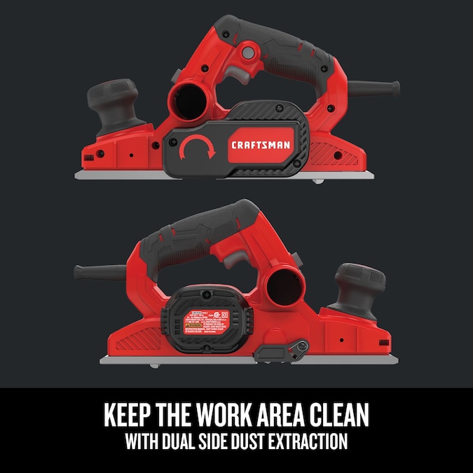 CRAFTSMAN 12.5-in W 6-Amp Handheld Planer - Image 6