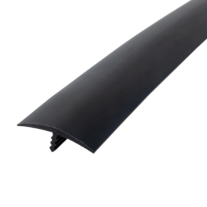 Outwater T-molding 1-1/4-in Black Flexible Polyethylene Center Barb Tee Moulding 250-ft Coil