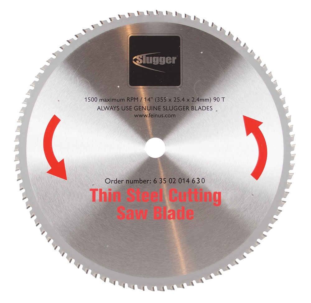 14-in 90 -Tooth High carbon steel Chop saw blade Individual