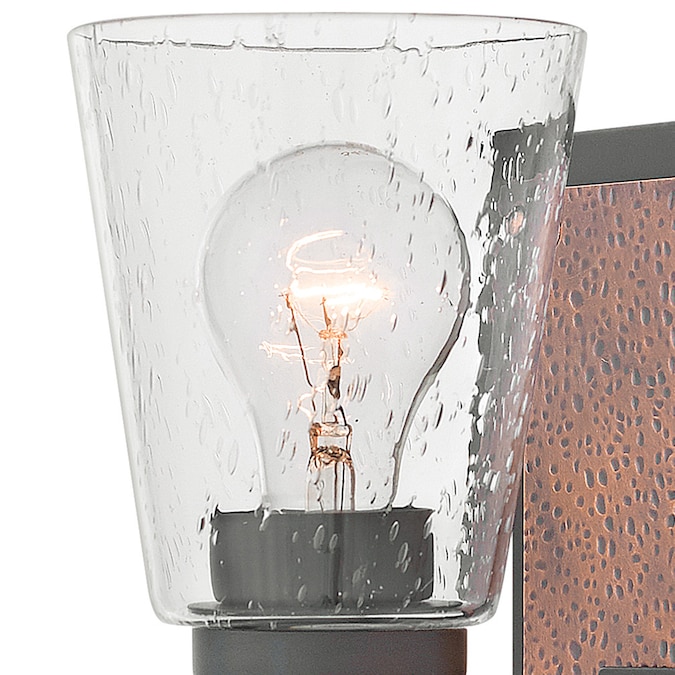 Hinkley Jackson 5-in 1-Light Matte Black LED Rustic Vanity Light - Image 5