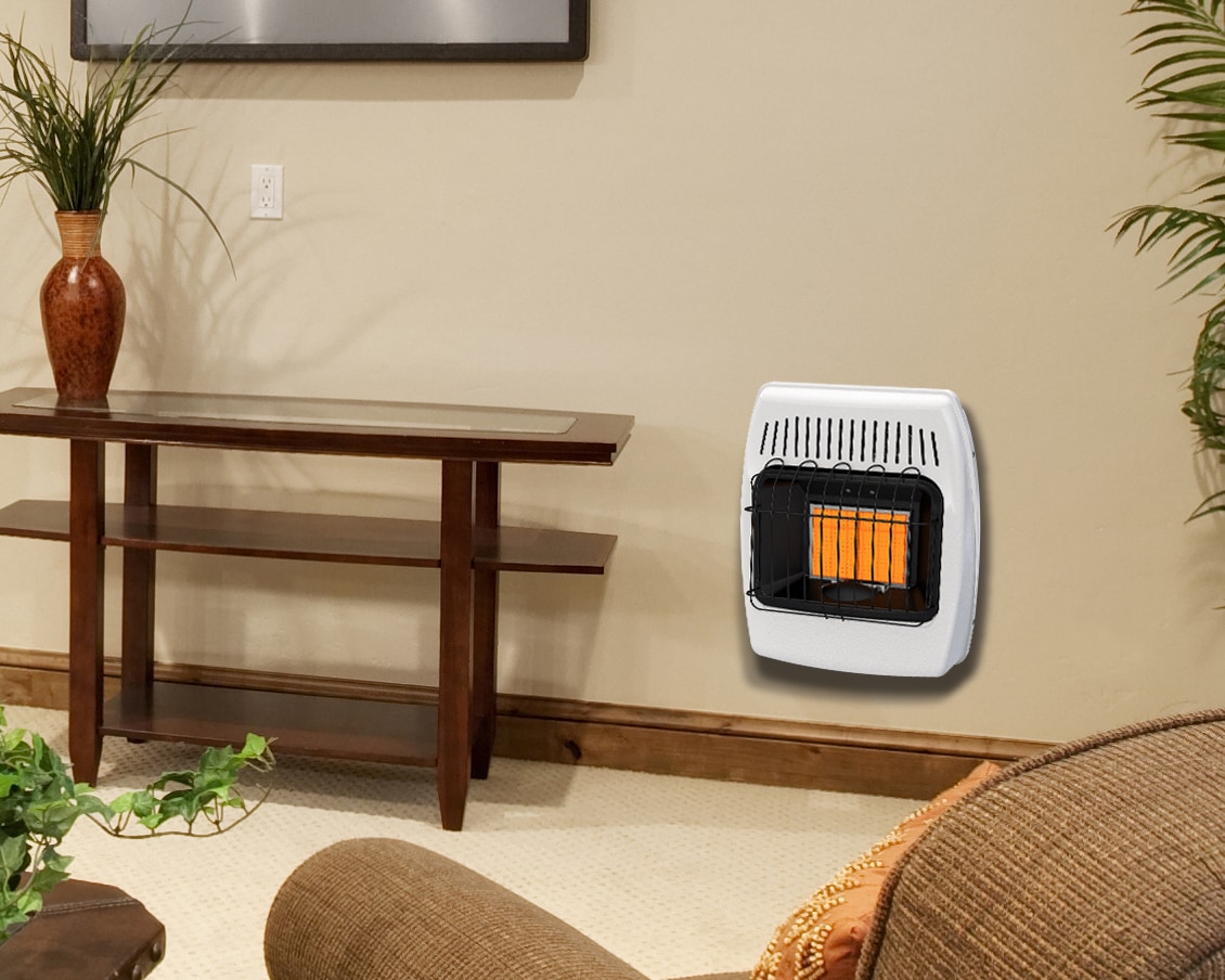 12000 -BTU Wall -Mount Indoor Liquid propane Vent-Free Radiant Heater - Image 2