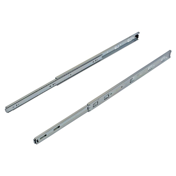 CSH 14-in Side Mount 100-lb Load Capacity Silver Drawer Slide (15-Pieces)