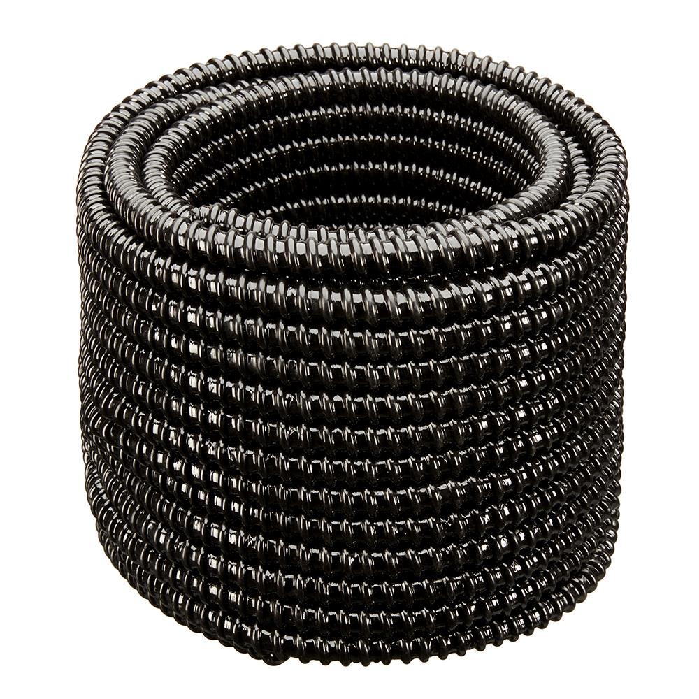 3/4-in ID x 100-ft PVC Black Non-kink pond tubing