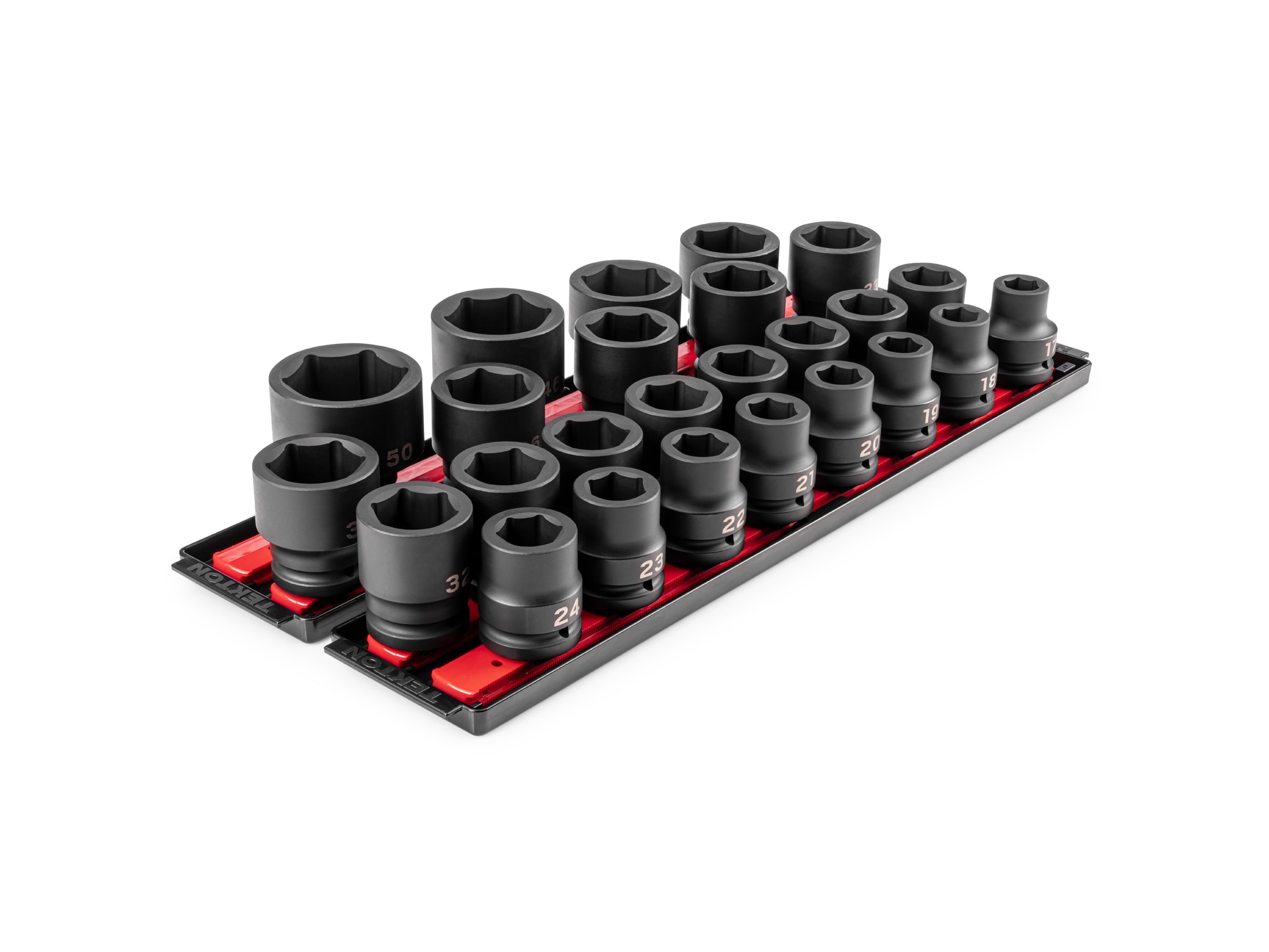 25 -Piece Metric 3/4-in Drive Set 6-point Impact Socket Set