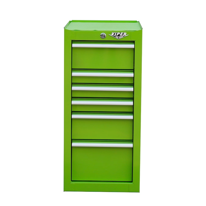 Viper Tool Storage 16-in W x 34.38-in H 1-Cabinets Steel Lime Green Garage Storage System