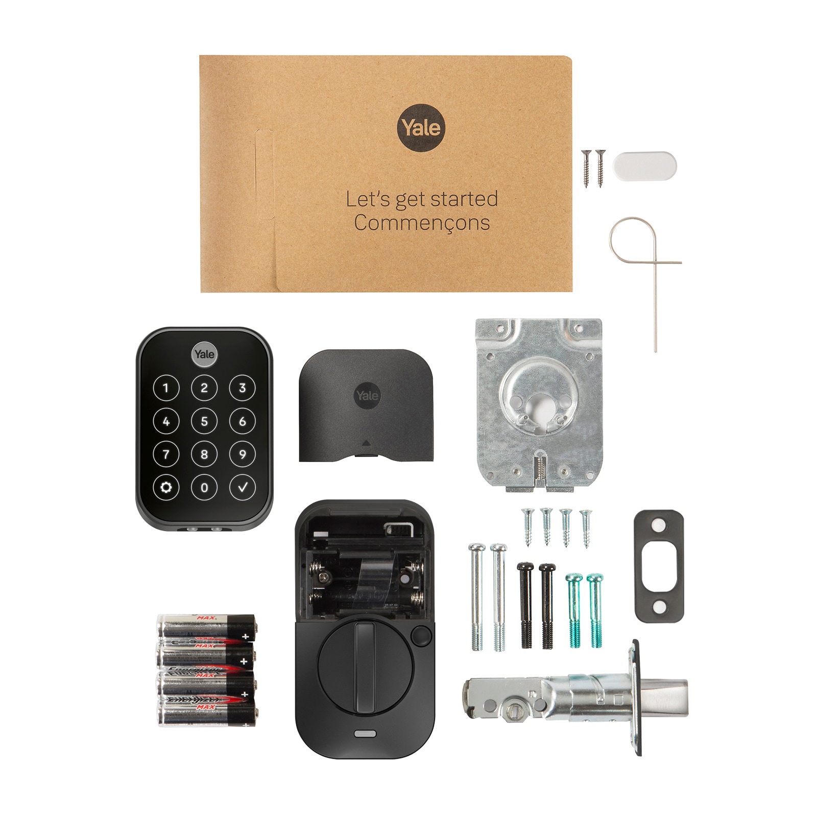 Assure Lock 2 Black Suede Smart Lock Electronic Deadbolt Bluetooth Fingerprint Touchscreen Keypad - Image 10