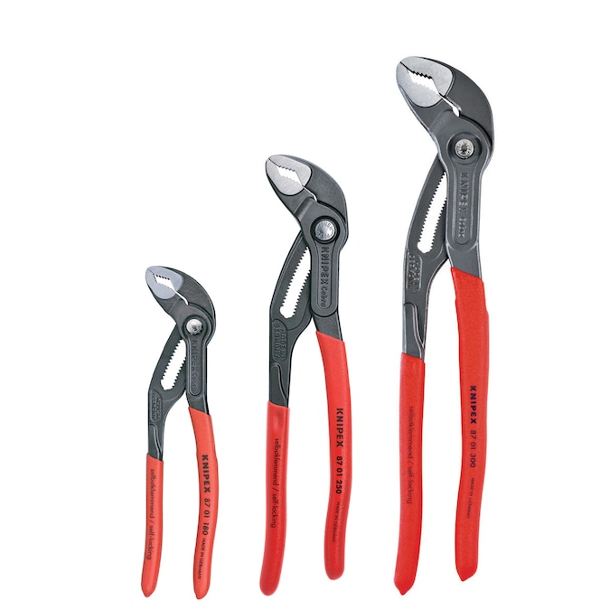 KNIPEX Cobra Tongue and Groove Plier Set (3-Pack)