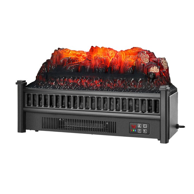 Clihome 23-in W Black Fan-forced Wall-mount Electric Fireplace with Remote Control Included - Image 11