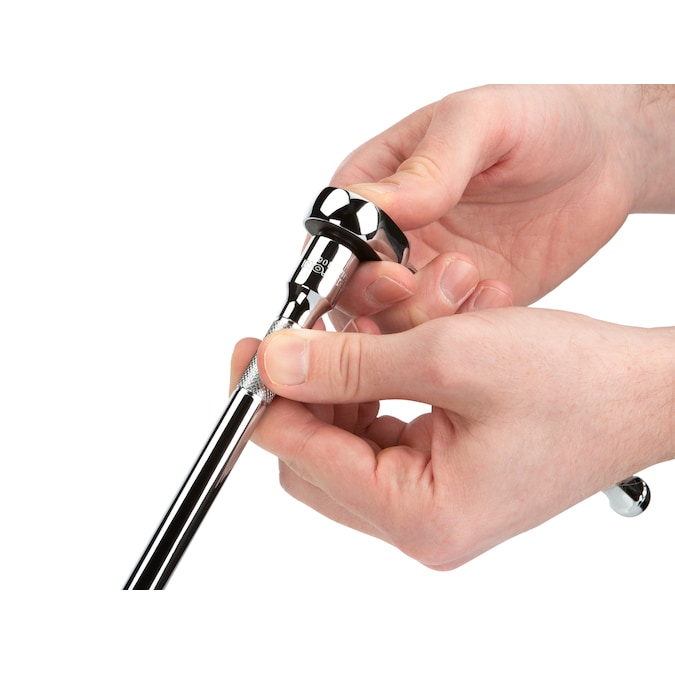 TEKTON 3/8-in Drive Standard (SAE) and Metric Shallow/Deep Socket Set (47-Pieces) - Image 6