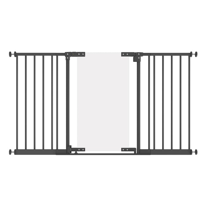 Perma Child Safety Clear Ultimate Safety Gate 52.4in-55.9in - 2 x 12in Extensions Included