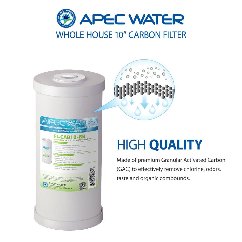 Water Filtration System 3 Single-stage 15-GPM GAC Hard water Whole House Water Filtration System - Image 3