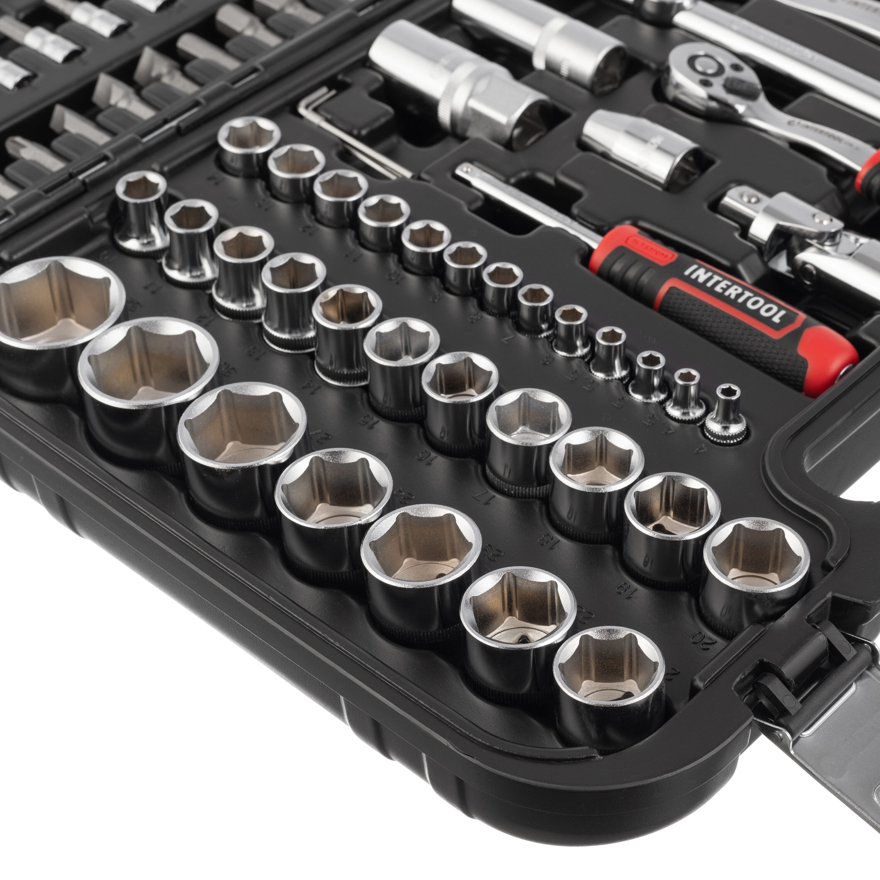 94 -Piece Metric Chrome Mechanics Tool Set with Hard Case - Image 8