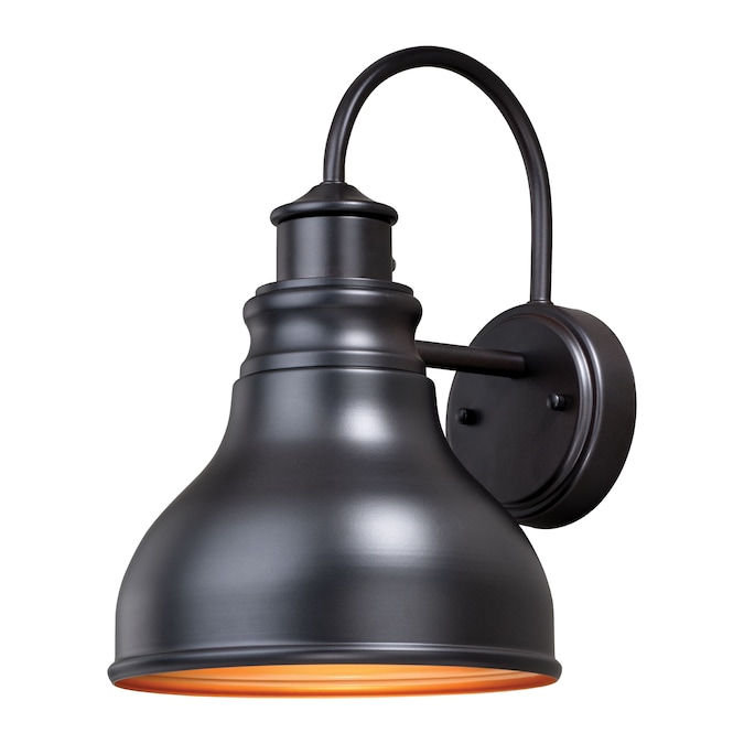 Cascadia Delano 1-Light 13-in H Oil-Rubbed Bronze Dark Sky Dusk to Dawn Outdoor Wall Light