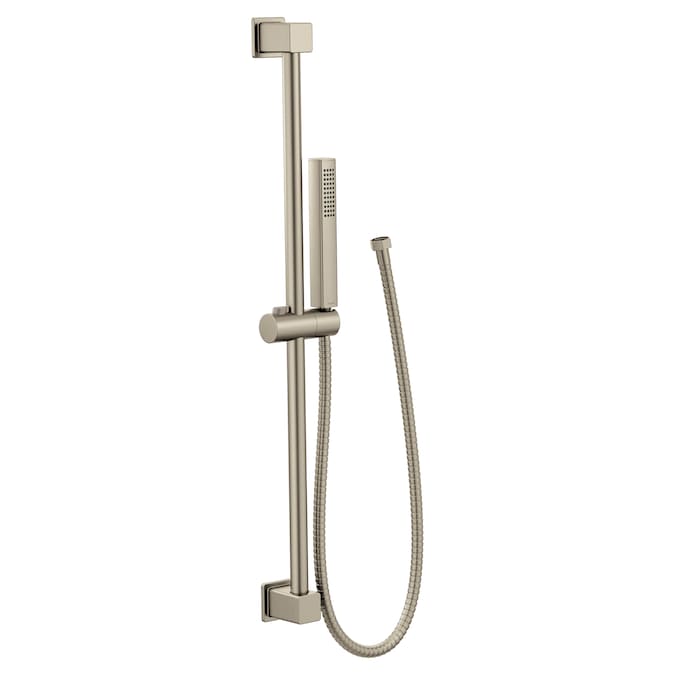 Moen Brushed Nickel Rectangle Handheld Shower Head 1.75-GPM (6.6-LPM)