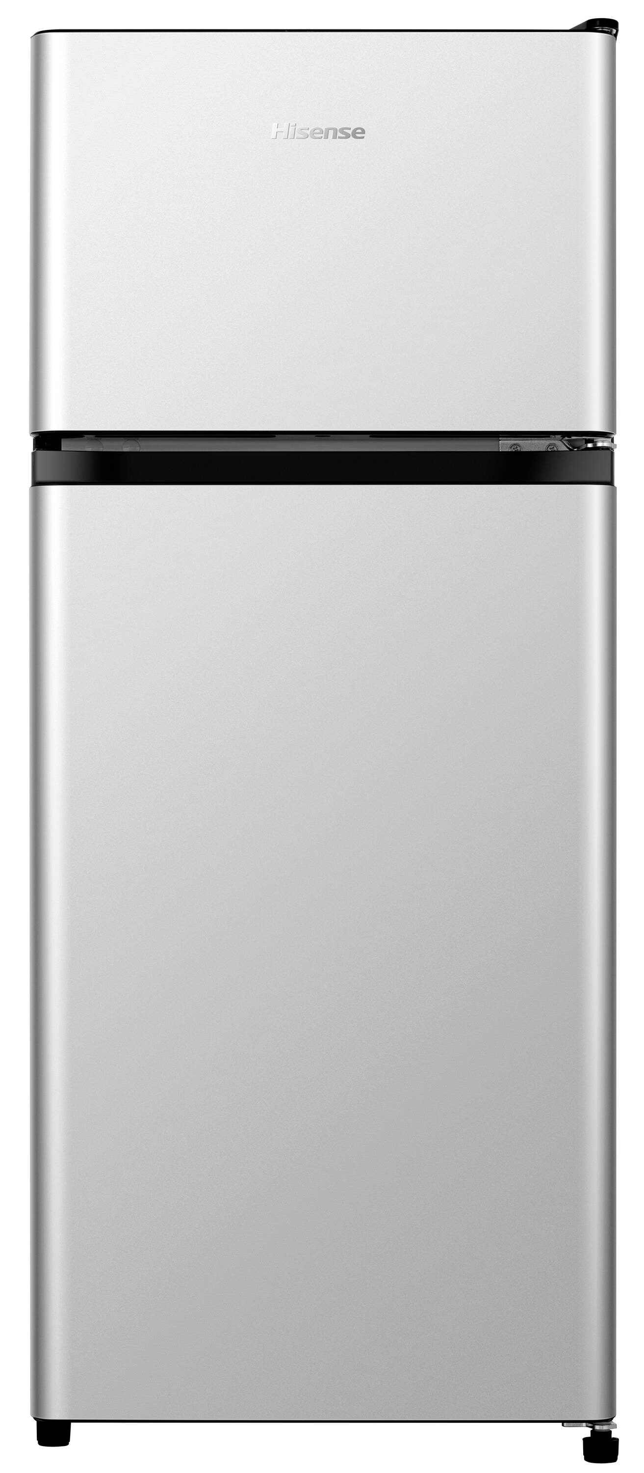 4.4-cu ft Mini Fridge with Freezer ( Silver ) ENERGY STAR