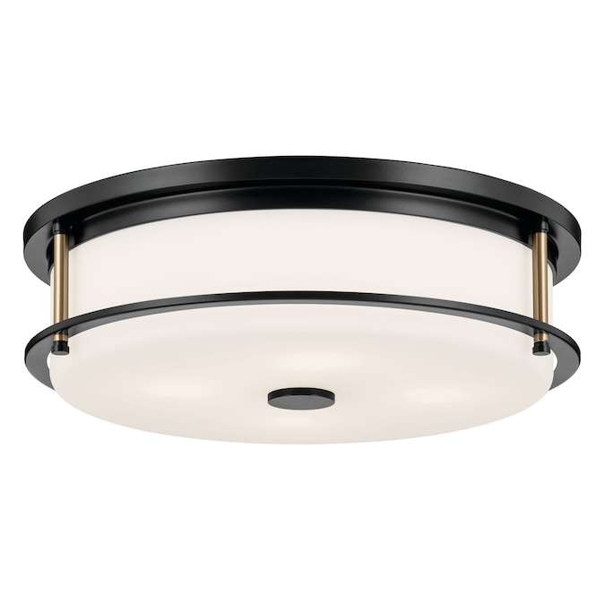 Kichler Brit 4-Light Gold Flush Mount Light