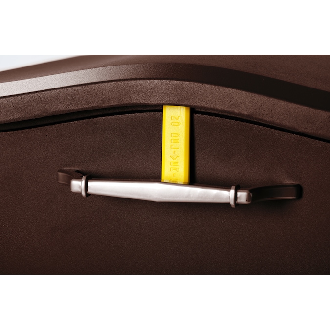 Architectural Mailboxes Ground Mount Bronze Metal Extra Large Lockable Mailbox - Image 4