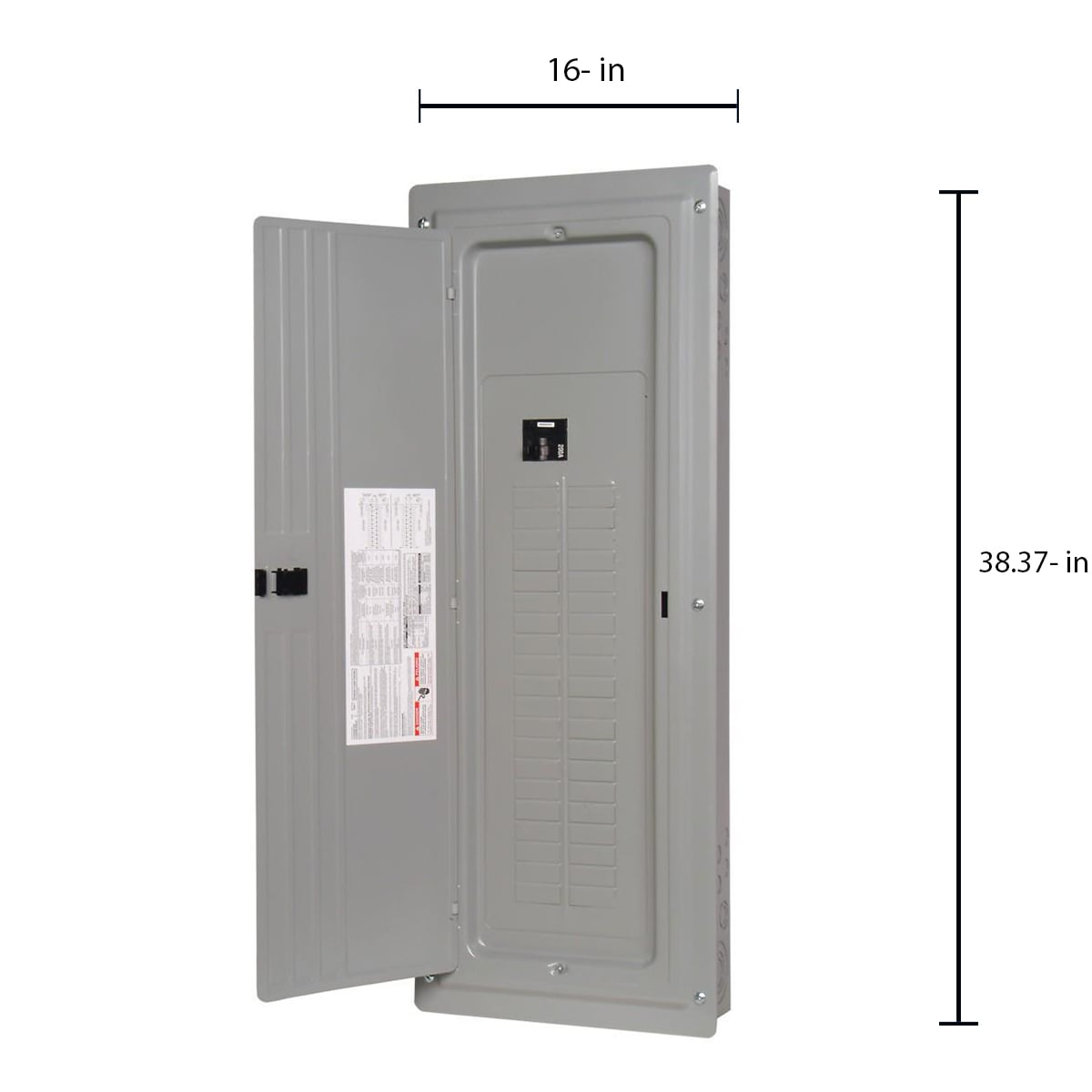 PN 200 -Amp 40 -Spaces 40 -Circuit Indoor Convertible main breaker panel Plug-On Neutral Load Center - Image 2