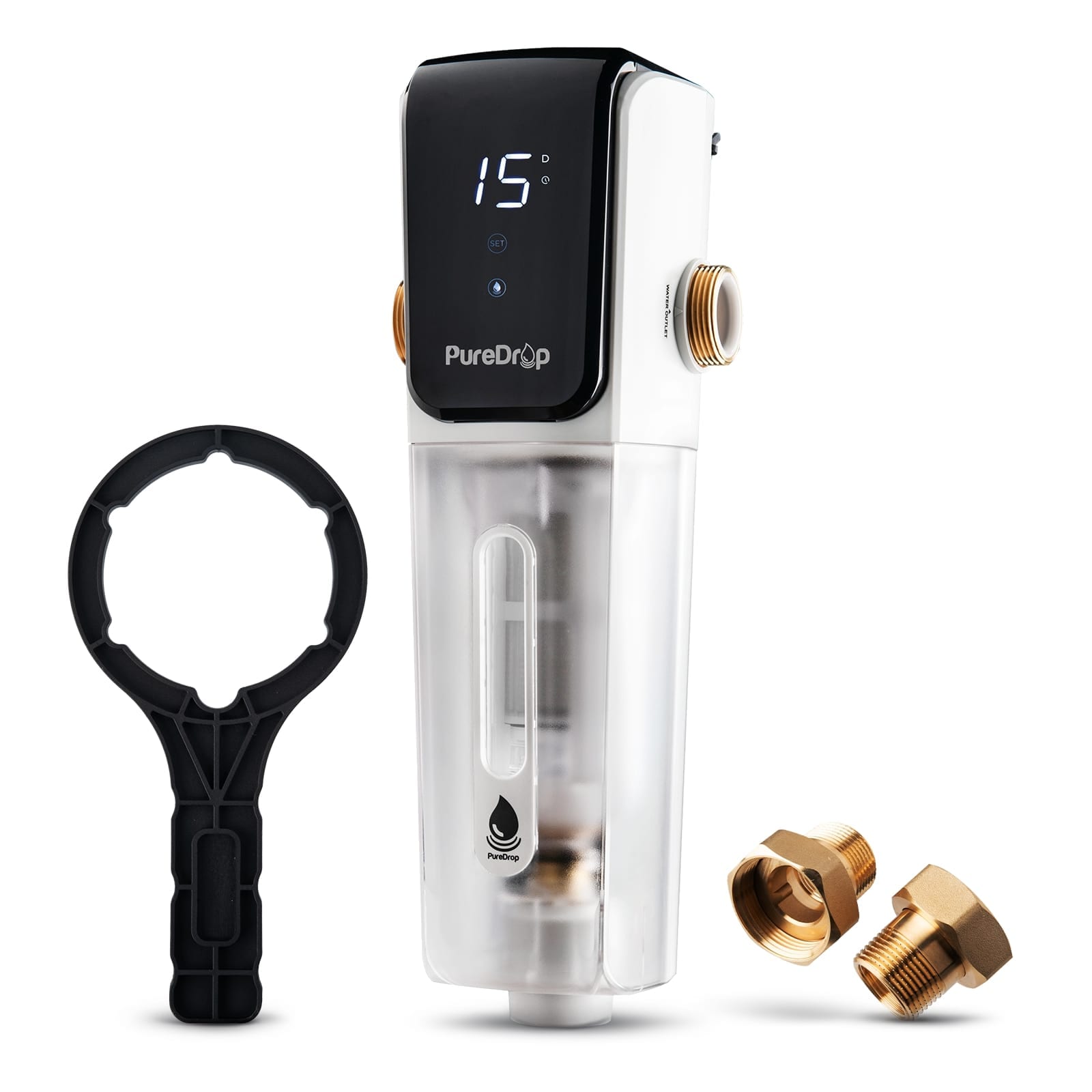 PDR-ARB50WSP Single-stage 25-GPM Mechanical filtration Well water Whole House Water Filtration System