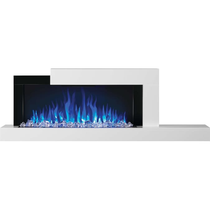 NAPOLEON 59.13-in W White Fan-forced Wall-mount Electric Fireplace with Remote Control Included