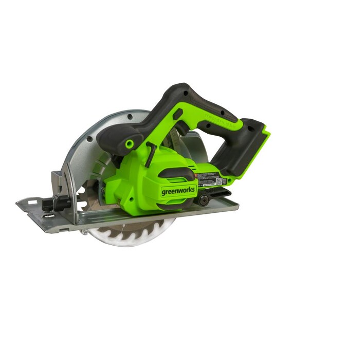 Greenworks 24-volt 7-1/4-in Cordless Circular Saw (Bare Tool)