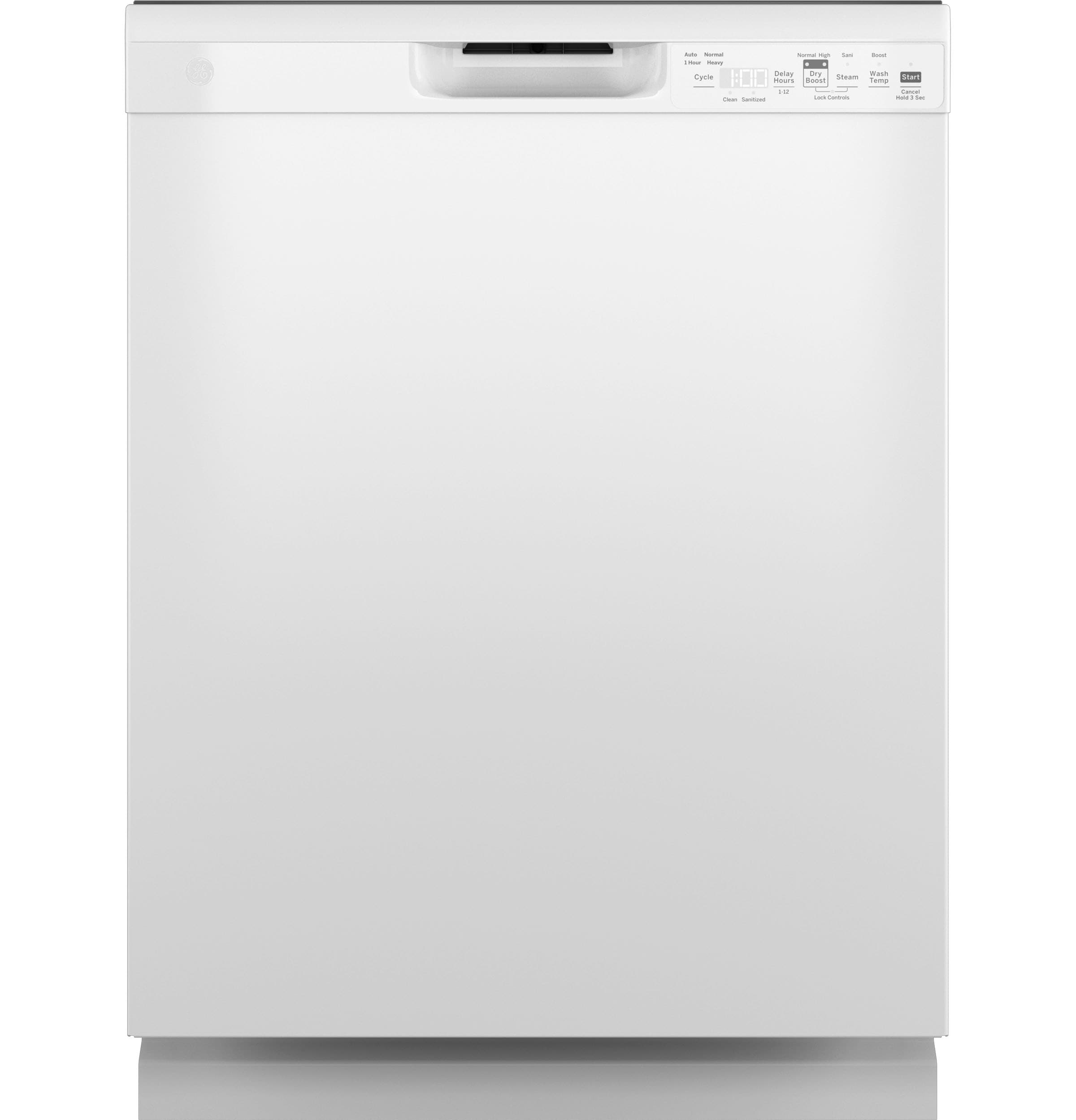 Dry Boost 24-in Front Control Built-in Dishwasher ( White ) ENERGY STAR, 52-Decibel Standard Sound Level