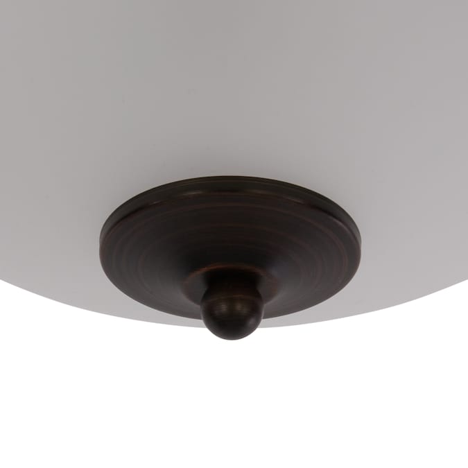 Generation Lighting Geary 2-Light Bronze Semi mount light ENERGY STAR - Image 3