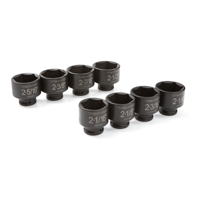 TEKTON 8-Piece Standard (SAE) 3/4-in Drive Set 6-point Impact Socket Set - Image 3