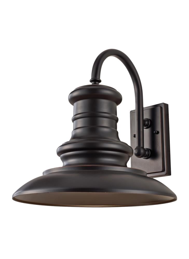 Redding Station 15-in W 1 -Light Bronze Wall Sconce