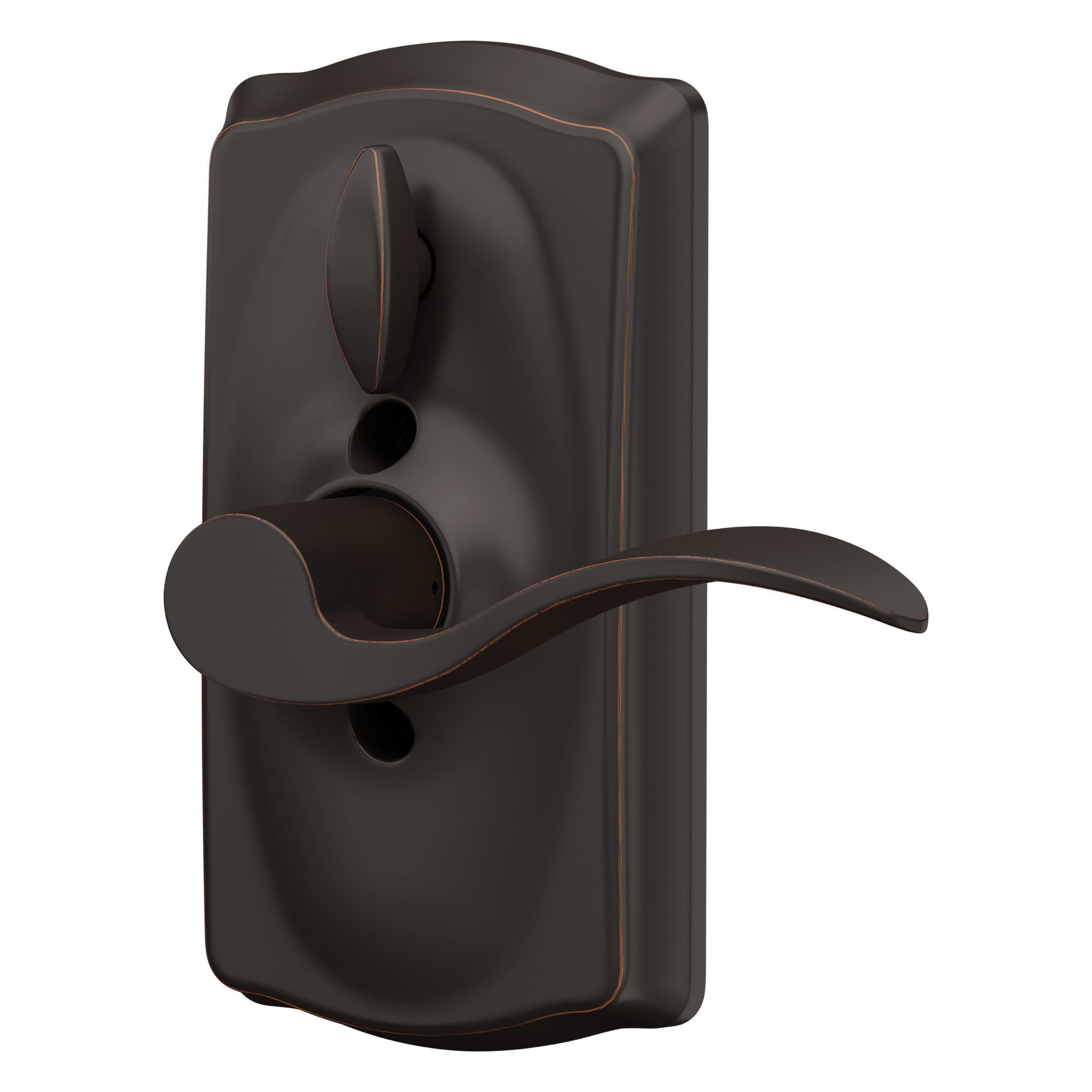 Camelot-Accent Aged Bronze Smart Lock Electronic Handle and Keypad - Image 13